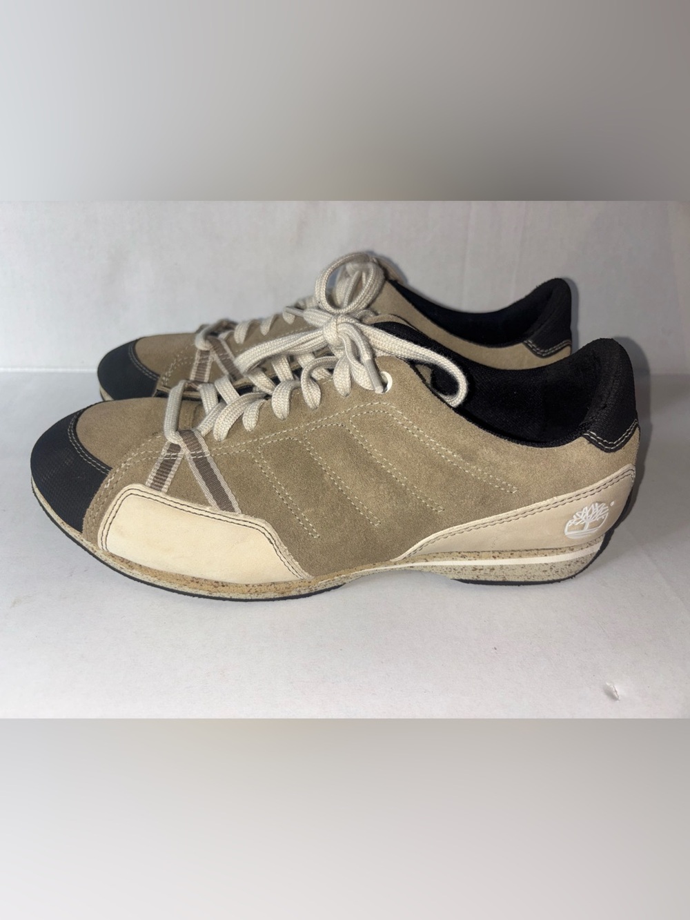 Timberland Men's McGhee Oxford Shoes Tan Suede Size 8.5M 88519
